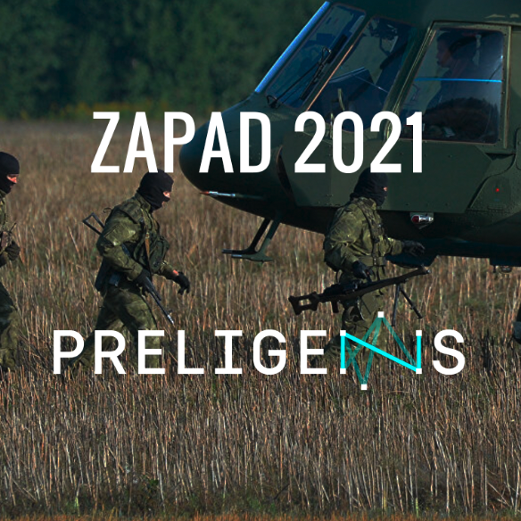 Zapad 2021 : Monitoring of the military exercise by Preligens