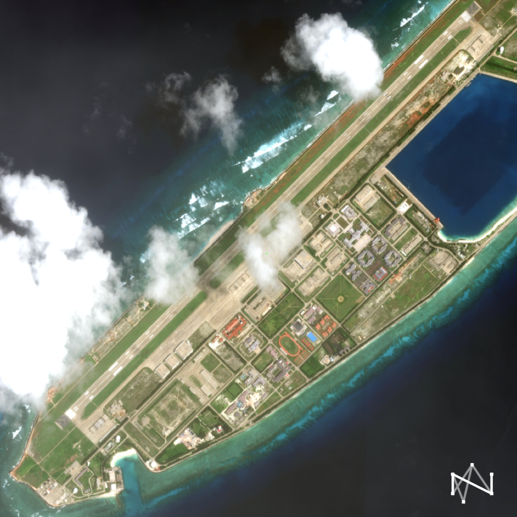 [DETECTION] China: cloudy conditions on Fiery Cross Reef